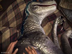 Dragon getting banged and pounded by a man's cock